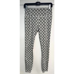 VARLEY Bedford Active Leggings Aztec Geometric Pattern Athleisure Size S